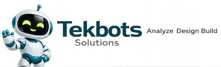 Tekbots Solutions - Analyze Design Build